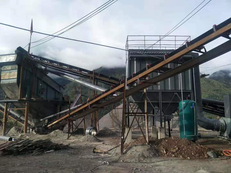 制砂機(jī)生產(chǎn)線除塵器